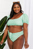 Sassy Puff Sleeve Bikini Set